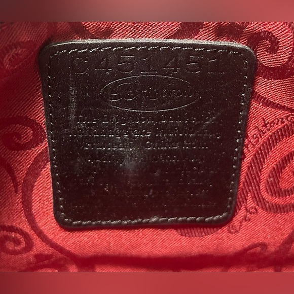 Brighton Rosalie Black Flower Leather Handbag - Picture 5 of 9